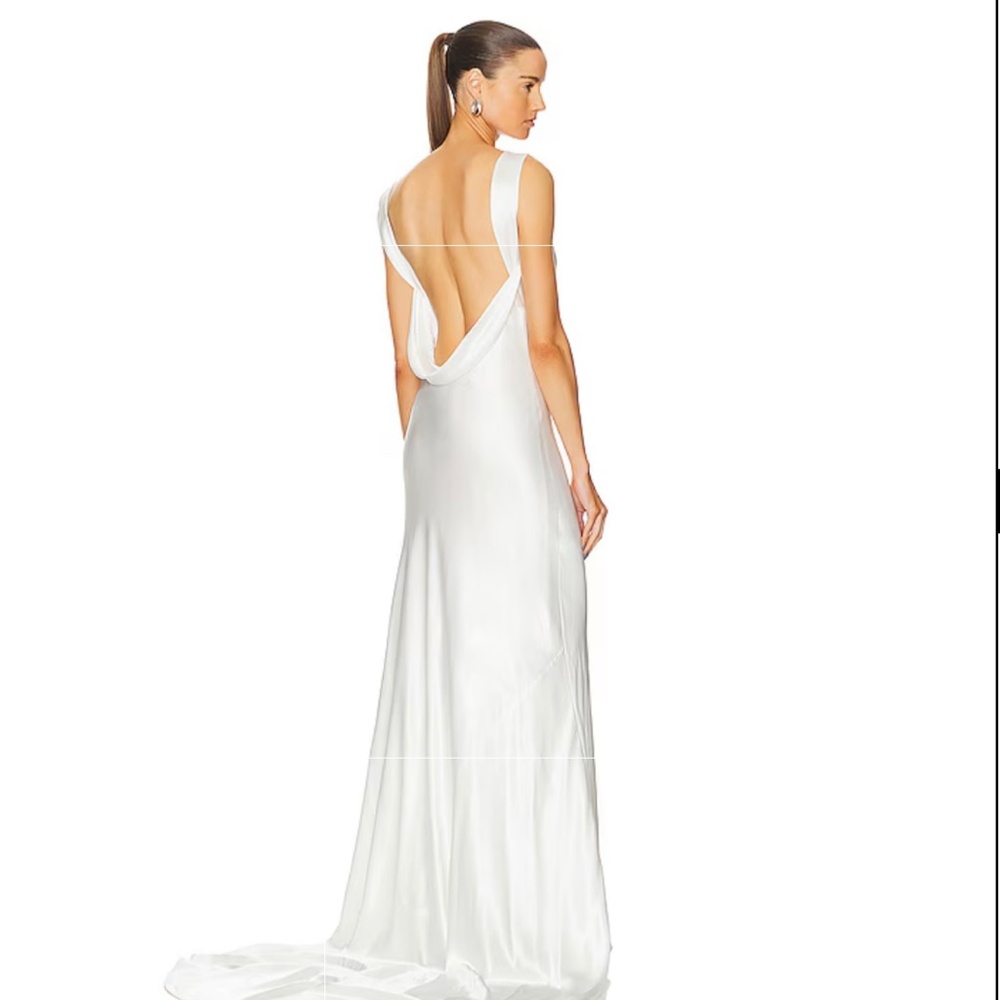 Alexis "Celine" white gown - Picture 4 of 13